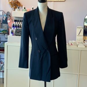 (Women’s 4) Jones New York Navy Wool Blazer